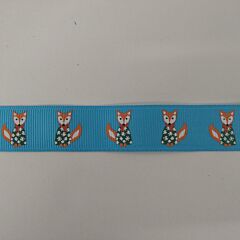 Winter Fox Ribbon - 19mm wide
