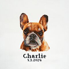 Trimits Dog Cross Stitch Kits: French Bulldog
