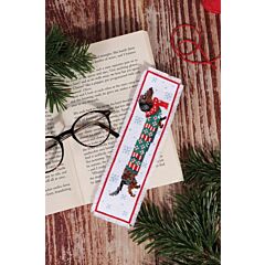 Trimits  - Stitch Your Own - Bookmark: Silly Sausage