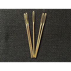 Gold Plated Tapestry Needles - Size 22 (Pack of 5)