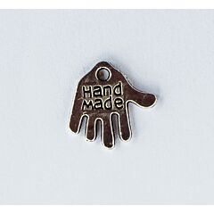 Hand Made Silver Tone Charms - 3 Pack