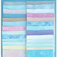 Hand Dyed Fabric Selection - 28Ct Evenweave