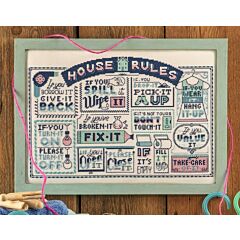 Cross Stitcher Project Pack - House Rules XST347