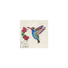 Mouseloft Hummingbird Cross Stitch Kit - 004-L08stl