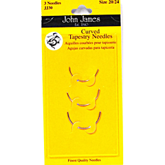 John James Size 20/24 Curved Tapestry Needles