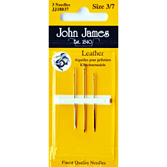 John James Leather Needles Size 3/7