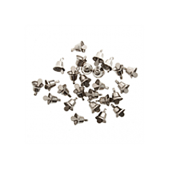 10mm Liberty Bells - Silver