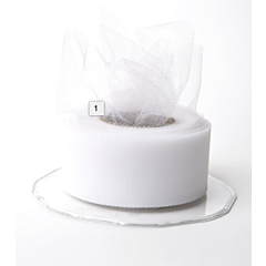 MA471-15-01 - 1.5in White Net Tulle