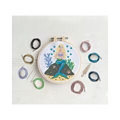 Simply Make Large Cross Stitch Kit - Mermaid