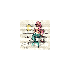 Mouseloft Mermaid Cross Stitch Kit - 004-N04stl