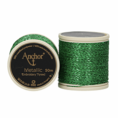 Anchor Metallic Thread - 322 - Green