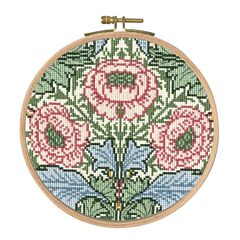 BL1175/77 - V & A J H Dearle - Myrtle Cross Stitch Kit