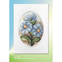 Orchidea Card kit - Blue Flower