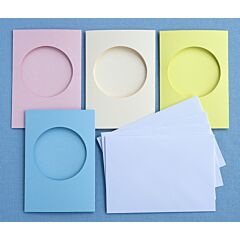 Aperture Card 4 Pack  Choose Your Shape