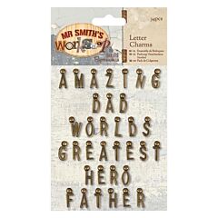 Docraft - Letter Charms (34pcs)