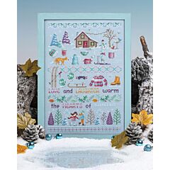 Cross Stitcher Project Pack - issue 389 - Hearts of Winter