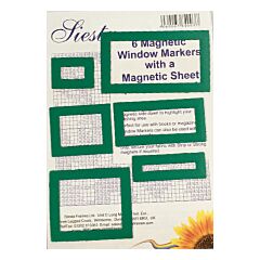 6 Magnetic Window Markers