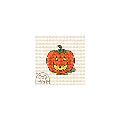 Mouseloft Funsize Cross Stitch Kit - Pumpkin 00M-001mmh