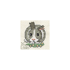 Mouseloft Daisy Rabbit Cross Stitch Kit - 004-L04stl