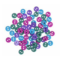 Craft Buttons - mini jewel (4g Pack)