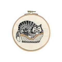 TB106 DMC Printed Embroidery Kit - Sebastian Sleeping - 15% off RRP