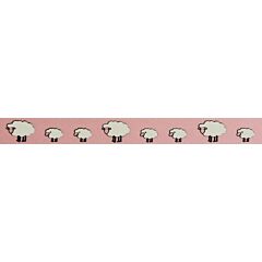 Jomil - 15mm Sheep Ribbon - Pink