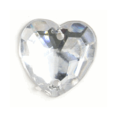 Silver Heart Charms - 5 Pack