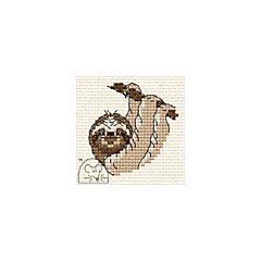 Mouseloft Sloth Cross Stitch Kit - 004-P01stl