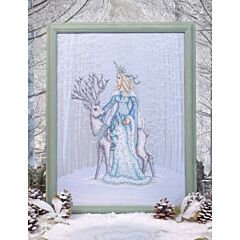 Cross Stitcher Project Pack - Issue 417 - Snow Queen - DMC Fabric
