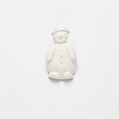 Christmas Snowman Button - Pack of 2