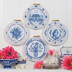Cross Stitcher Project Pack - Issue 412 - Something Blue...Full Pack with Hoops