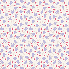 Tilda 100% Cotton Fabric Sophie Blue Fat Qtr 