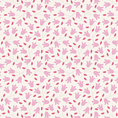 Tilda 100% Cotton Fabric Sophie Pink Fat Qtr 