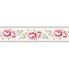Tilda Lucy Dove White Jacquard Ribbon 15mm