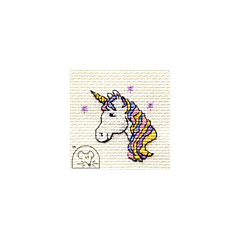 Mouseloft Unicorn Cross Stitch Kit - 004-N03stl