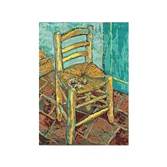 BL1066/71 - Van Gogh's Chair Cross Stitch Kit