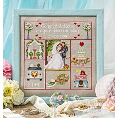 Cross Stitcher Project Pack - Wedding Sampler - XST341