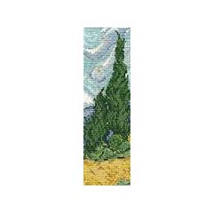 BL1121/71 - The National Gallery - Van Gogh - A Wheatfiled with Cypresses Cross Stitch Kit - 20% off RRP
