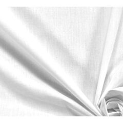 White Polycotton Backing Fabric 