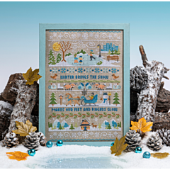 Cross Stitcher Project Pack - Winter Wonderland Sampler- XST365