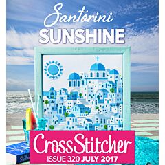 Cross Stitcher Project Pack - Santorini Sunshine Issue 320