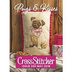 Cross Stitcher Project Pack - Pugs & Kisses Issue 330