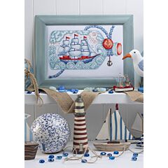 Cross Stitcher Project Pack - Ship Ahoy - XST370