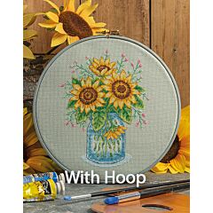 Cross Stitcher Project Pack - Pot of Gold + hoop - XST375
