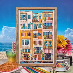 Cross Stitcher Project Pack - Issue 422 - Colourful Casas Project Pack