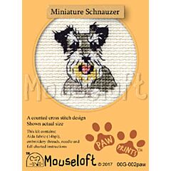 Mouseloft Miniature Schnauzer - 00G-002paw