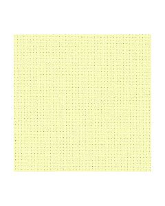 Zweigart 18 Count Aida Baby Yellow - Off Cut - 130 x 84 cm
