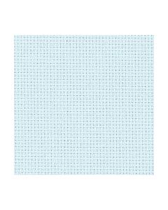 Zweigart 14 Count Aida Ice Blue - Off Cut - 54 x49cm