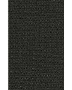 DMC 14 Count Aida Black (310) - Off Cut - 55 x 26 cm 