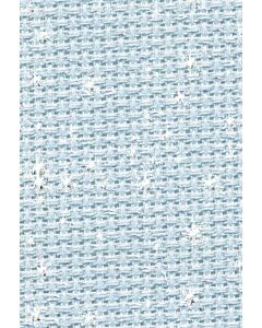 DMC 14 Count Iridescent Aida Blue 24 x 110cm